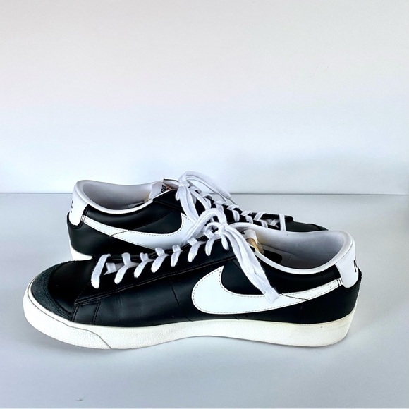 NIKE Blazer Low '77 Vintage Black White Shoe Sneaker DA6364-001 Mens Size 14 - Picture 4 of 14